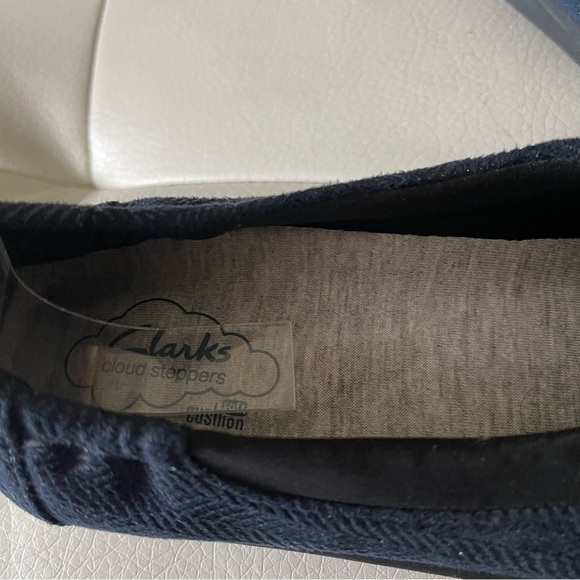 Clarks Sillian Jetay navy blue size 8 NWOT cloud steppers - Picture 4 of 10